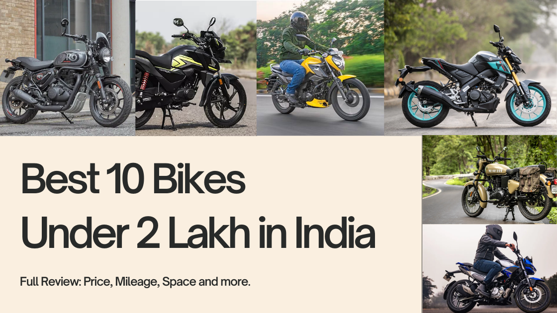 Best Bike Under 2 Lakh With Good Mileage