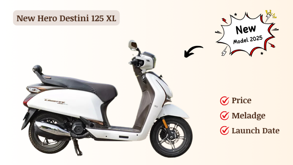 New Hero Destini 125 XL Price