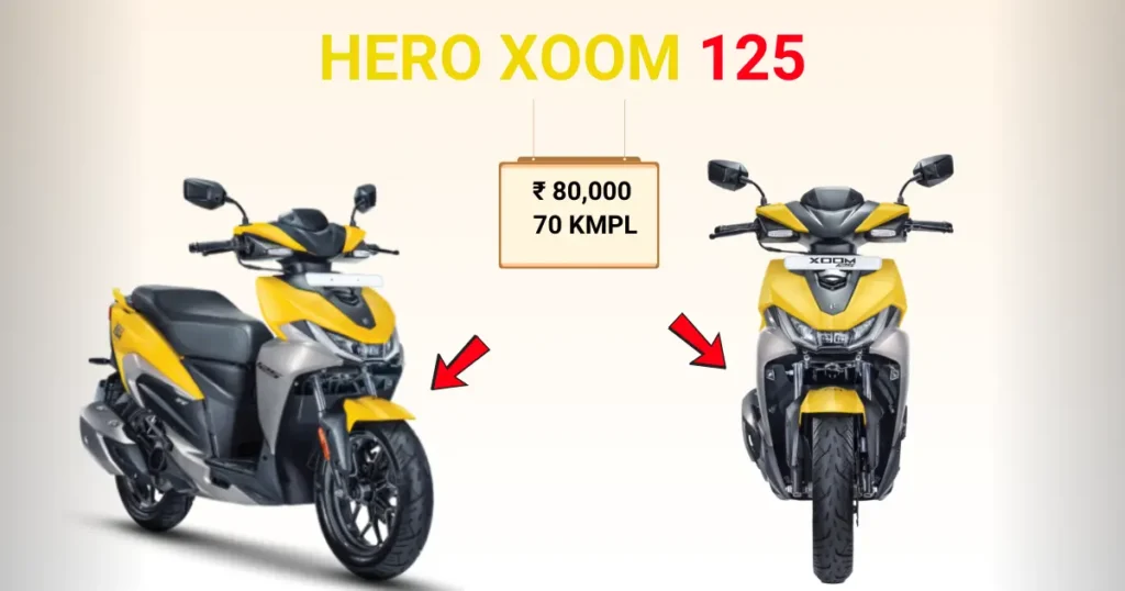 Hero XOOM 125 Best 125cc Scooter in India