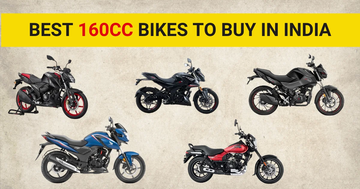 Top 5 Best 160cc Bikes to Buy in India 2025